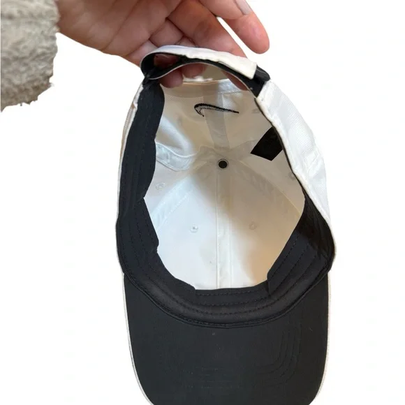 Nike Golf Hat Cap Dri-FIT Adjustable Strapback White Unisex - Picture 7 of 7